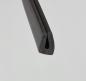 Preview: Moosgummi U-Profil – Fassungsprofil /Kantenschutzprofil 15x11mm – Klemmbereich 3mm – EPDM