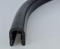 Preview: PVC-Kantenschutz mit Stahleinlage, Klemmbereich 6-8mm, Schwarz