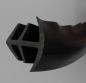 Preview: Klemmprofil Farbe schwarz für Fugenbreite 18-25mm Artikel KL30