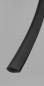 Preview: Kantenschutzprofil TPE-Kantenschutz Farbe schwarz bis 140°C 10x14mm Klemmbereich 1-3mm