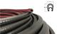 Preview: PVC-Kantenschutzprofil mit Stahleinlage, Klemmbereich 1-4mm, Schwarz