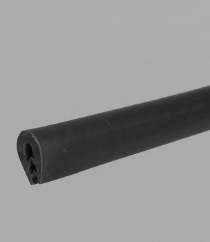 Kantenschutzprofil TPE-Kantenschutz Farbe schwarz bis 140°C 10x14mm Klemmbereich 1-3mm