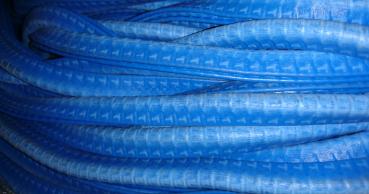 Kantenschutzprofil mit Stahleinlage für 1-2mm Bleche - Farbe Lichtblau