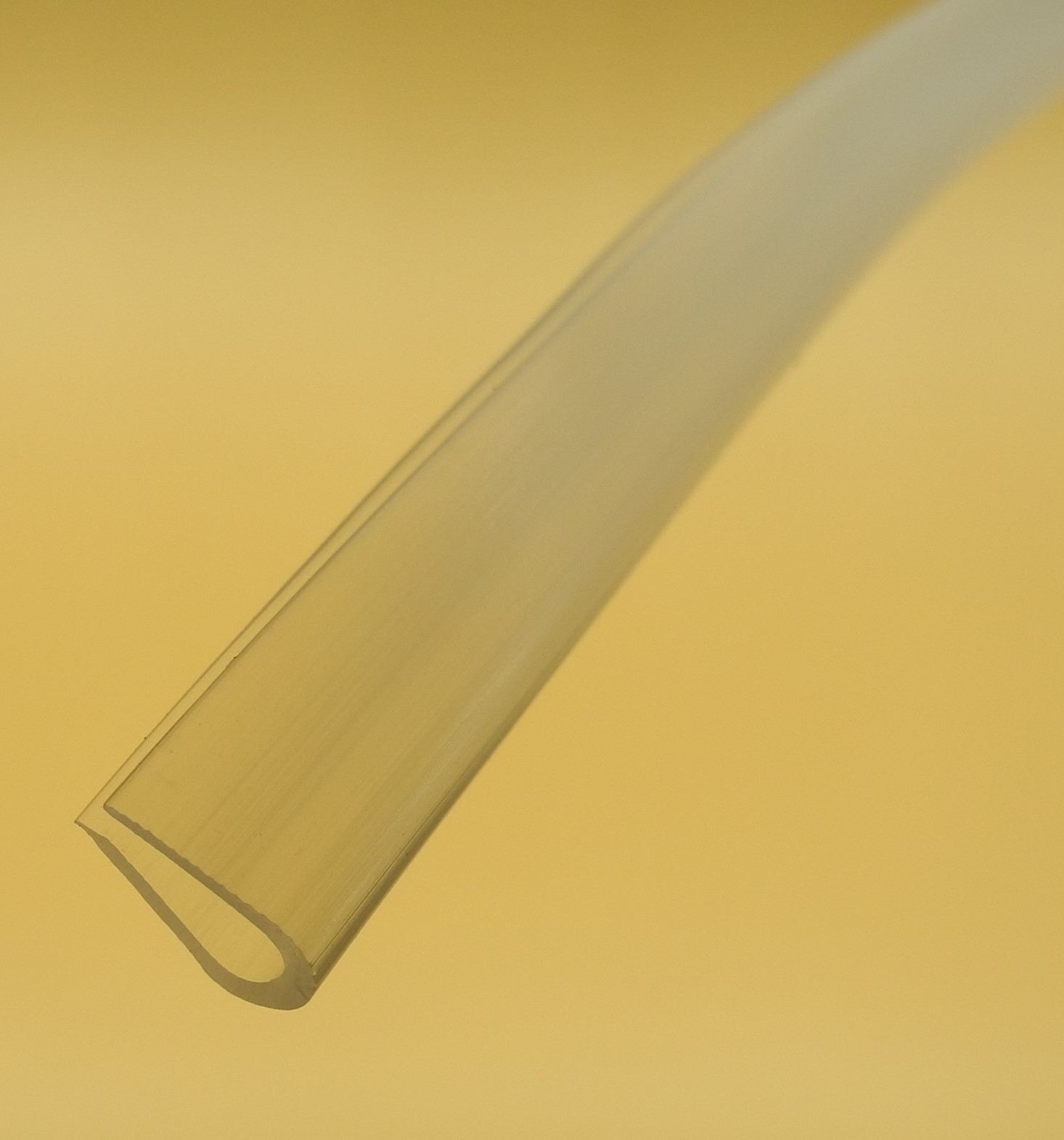 Kantenschutzprofil U-Profil 5,5x10,0mm Farbe transparent