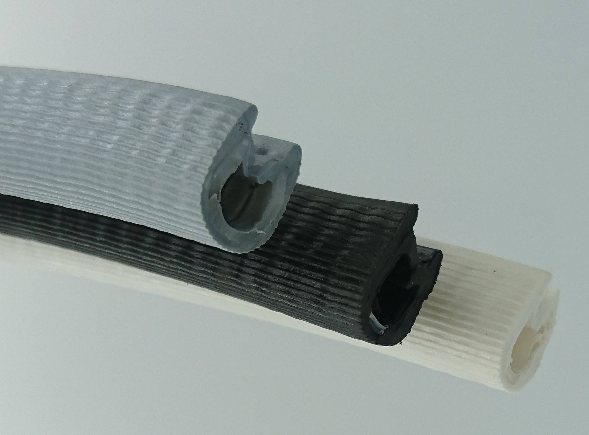 1 A Kantenschutzprofil Klemmbereich1-4 mm Maße10x14,5 mm Kantenschutz Kederband 