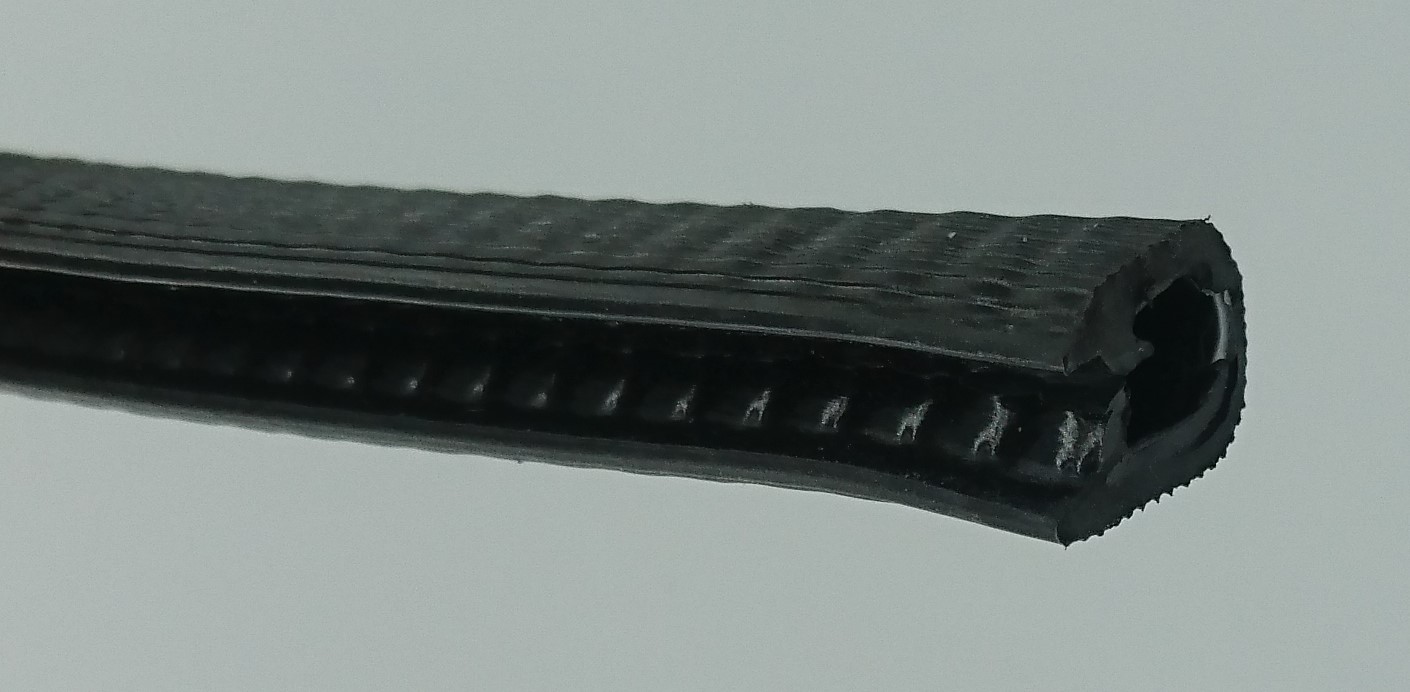 Kantenschutzprofil Klemmbereich 1-4 mm Maße 10x14,5 mm Kantenschutz Kederband 