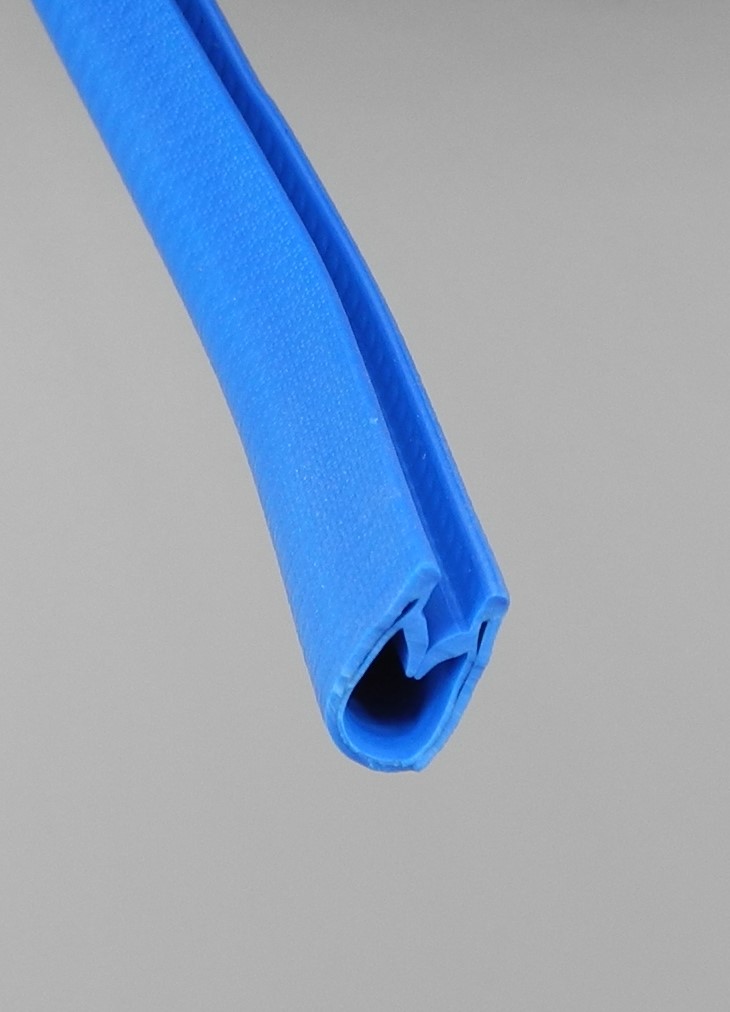 PVC-Kantenschutz-Profil mit Metallgerüst - Farbe blau– 2-4mm KB