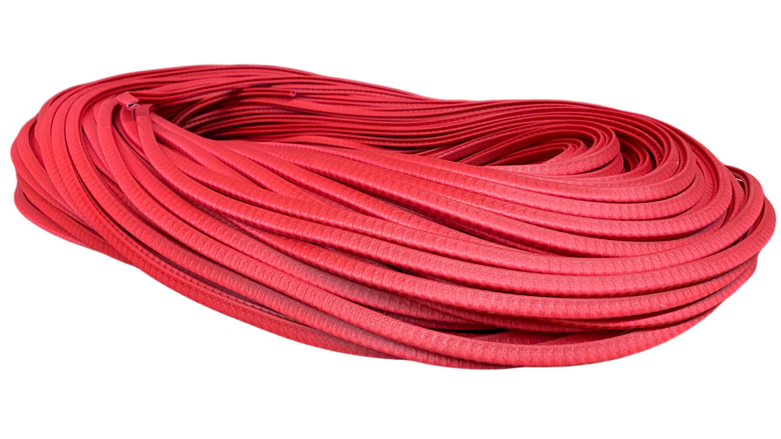 Kantenschutz-Profil PVC mit Metallklemmband Farbe rot Klemmbereich 0,8-2mm  Höhe x Breite 8x5,5mm - Kantenschutzprofil & Kederband