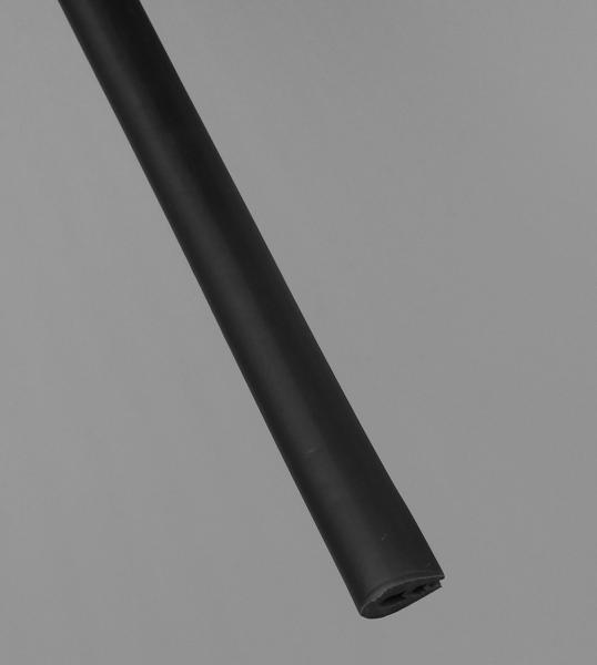 Kantenschutzprofil TPE-Kantenschutz Farbe schwarz bis 140°C 10x14mm Klemmbereich 1-3mm