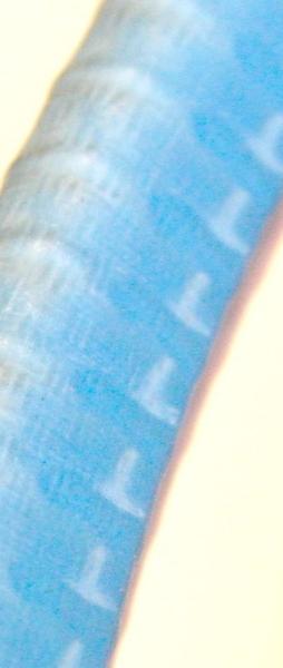 Kantenschutzprofil mit Stahleinlage für 1-2mm Bleche - Farbe Lichtblau