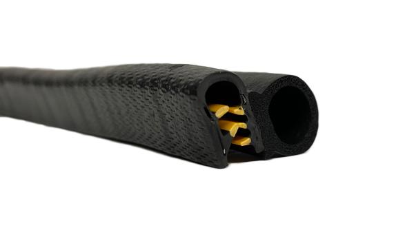Dichtungsprofil mit EPDM-Schlauch, seitlich