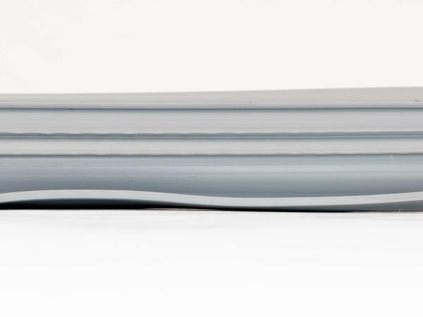 Fugenprofil - Hohlprofil - Kammerprofil - Klemmprofil 30x30, Klemmbereich 15-25mm. Farbe grau