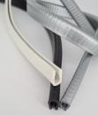 PVC-Kantenschutz mit Stahleinlage, Klemmbereich 4-6mm, Schwarz