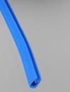 PVC-Kantenschutz-Profil mit Metallgerüst - Farbe blau– 2-4mm KB 10x17mm. TOP-Preis !