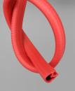 PVC- Kantenschutzprofil mit Metallgerüst Farbe rot 2-4mm KB 10x17mm